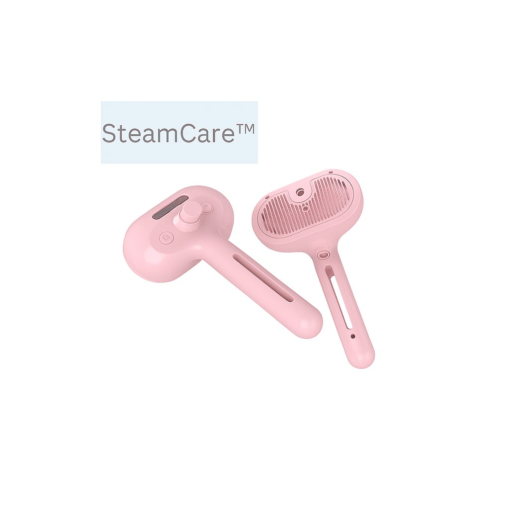SteamCare™ | Professionele Stoomborstel voor Huisdieren 🐾