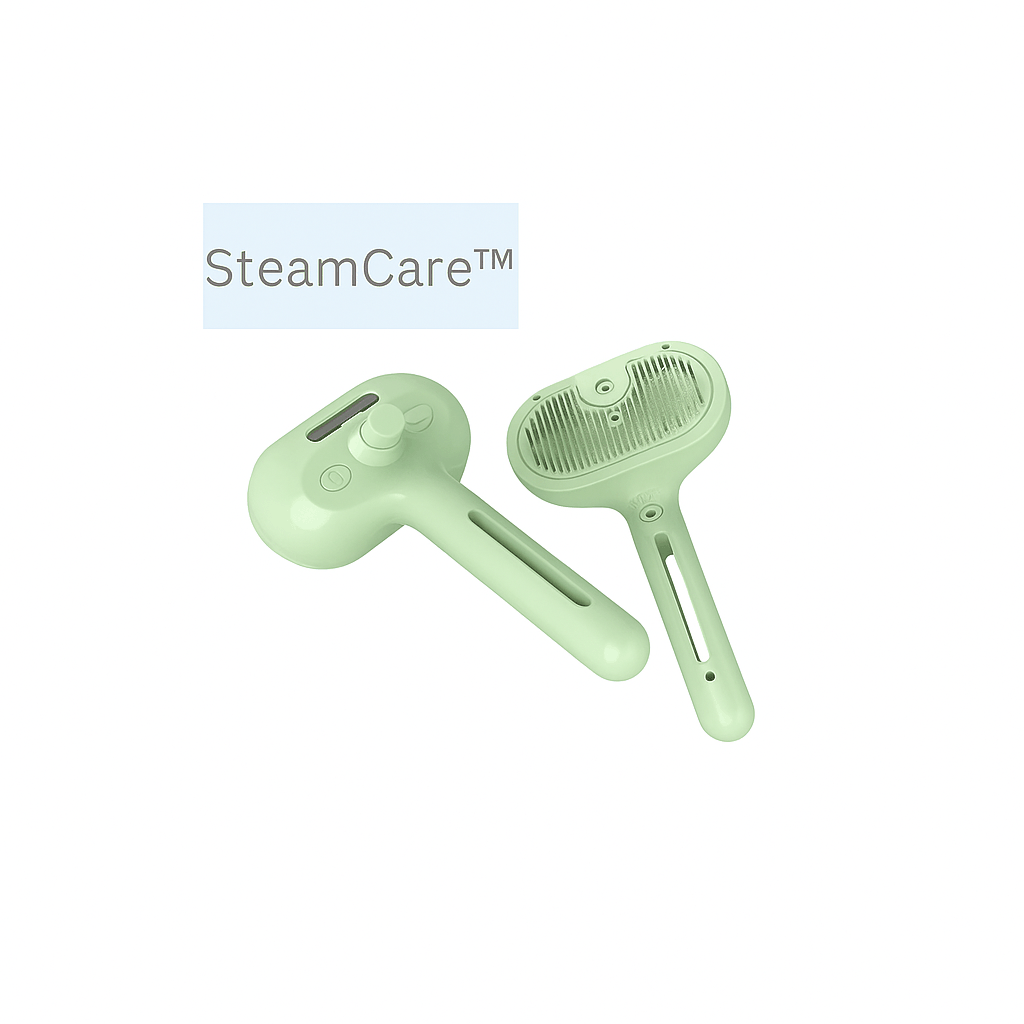 SteamCare™ | Professionele Stoomborstel voor Huisdieren 🐾