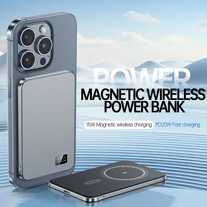 MagSafe Powerbank – Draadloos opladen, krachtig en altijd klaar