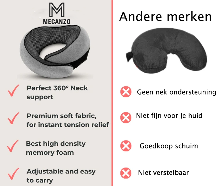 FlyComfy Nek kussen