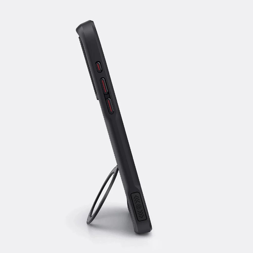 📱 Luxe Carbon Telefoonhoesje met MagSafe Ringhouder