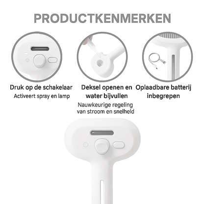  SteamCare™ | Professionele Stoomborstel voor Huisdieren 🐾